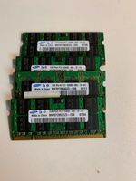 4 x Samsung 1GB DDR2 2Rx8 PC2-5300S-555-12-E3 SO-DIMM RAM Nordrhein-Westfalen - Havixbeck Vorschau