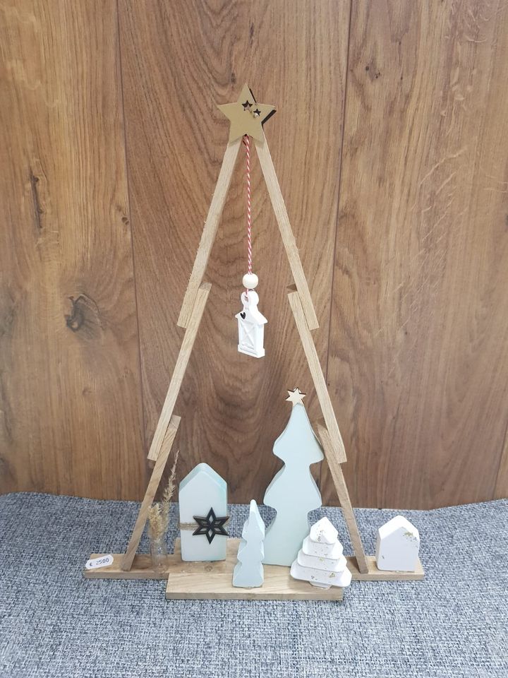 Weihnachtsbaum, Winterlandschaft, Deko, Weihnachten, handmade in Aken