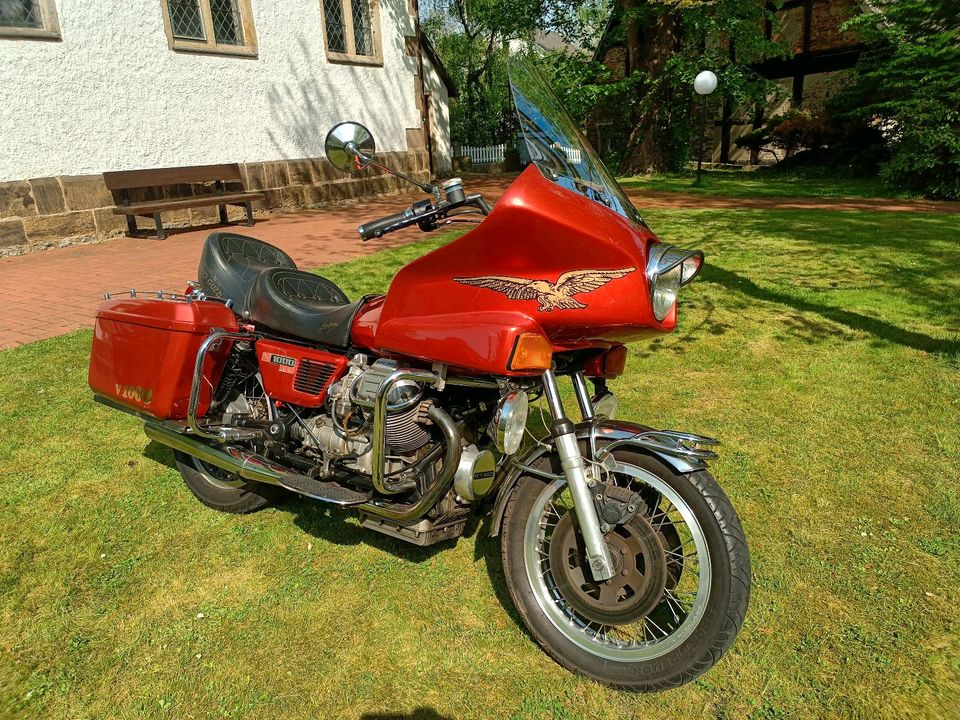 Moto Guzzi Vintage Klassik Bike Oldtimer Tourer in Minden