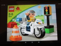 LEGO DUPLO Motorradpolizist Polizei-Motorrad 5679   wie NEU Nordrhein-Westfalen - Leverkusen Vorschau