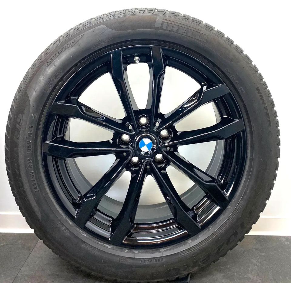 Original BMW X3 G01 X4 G02 19Zoll 619 Schwarz Glanz Winterreifen in Rheinfelden (Baden)