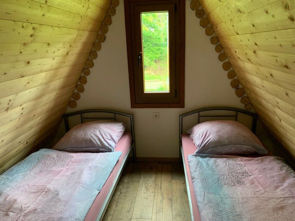 Vermiete Ferienhaus Finnhütte an der Bleilochtalsperre in Bad Lobenstein