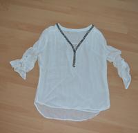 NEUw. tolle ZARA TUNIKA BLUSE weiss M 38 Sachsen - Hoyerswerda Vorschau