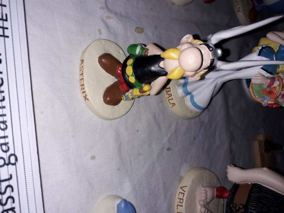 Asterix und Obelix, Figuren, 12x, überholt, Plastoy 2002 in Hennef (Sieg)