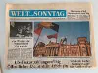Alte Zeitungen/Zeitungsartikel v. 1989/1990 zur Wiedervereinigung Essen - Essen-Ruhrhalbinsel Vorschau