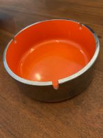 Aschenbecher 70er Jahre orange Silber groß retro vintage München - Ludwigsvorstadt-Isarvorstadt Vorschau