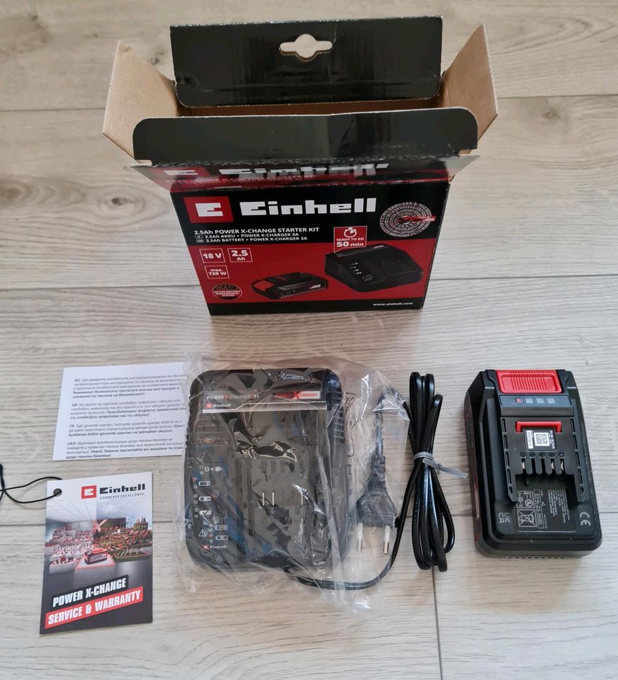 Einhell 2,5Ah Power X-Change Starter Kit in Oppenau