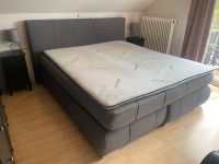 ❤️ Boxspringbett 1,80 x 2,00 Meter ❤️ grau Bayern - Johannesberg Vorschau