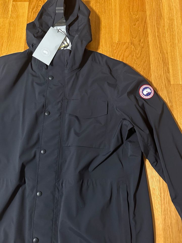 Canada Goose Herren Regen Jacke-Nanaimo-Gr. XL-Schwarz-NEU in Ravensburg