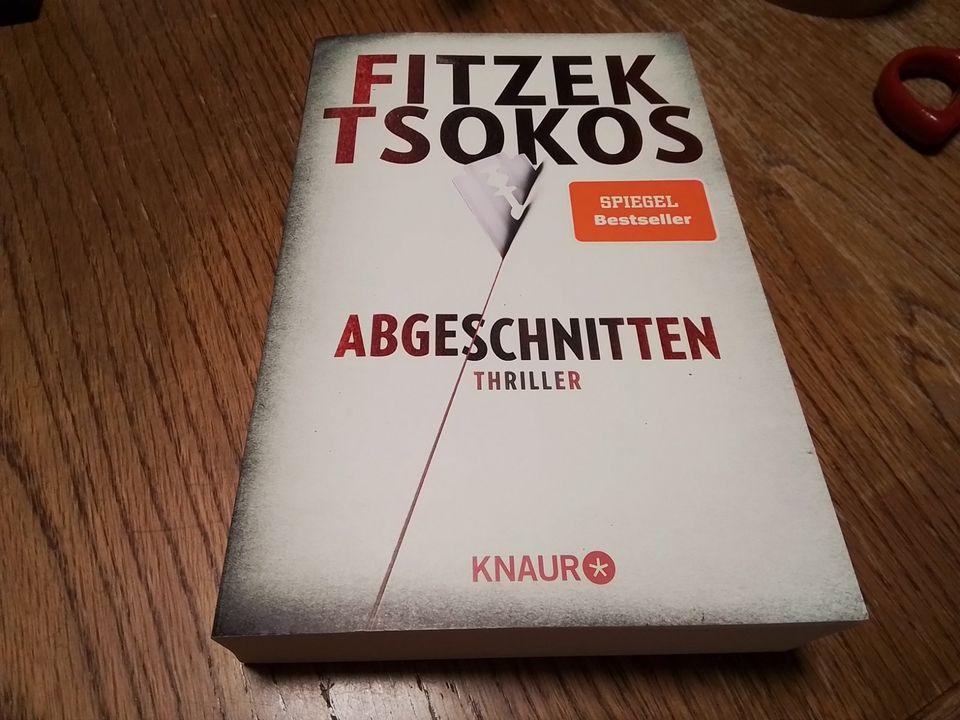 Abgeschnitten **Fitzek  Tsokos**  nur durchgeblättert in Maintal