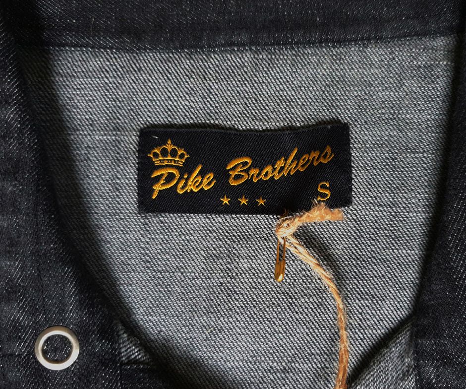 Pike Brothers Gr.S Hemd Schwarz Denim Jeans in Berlin