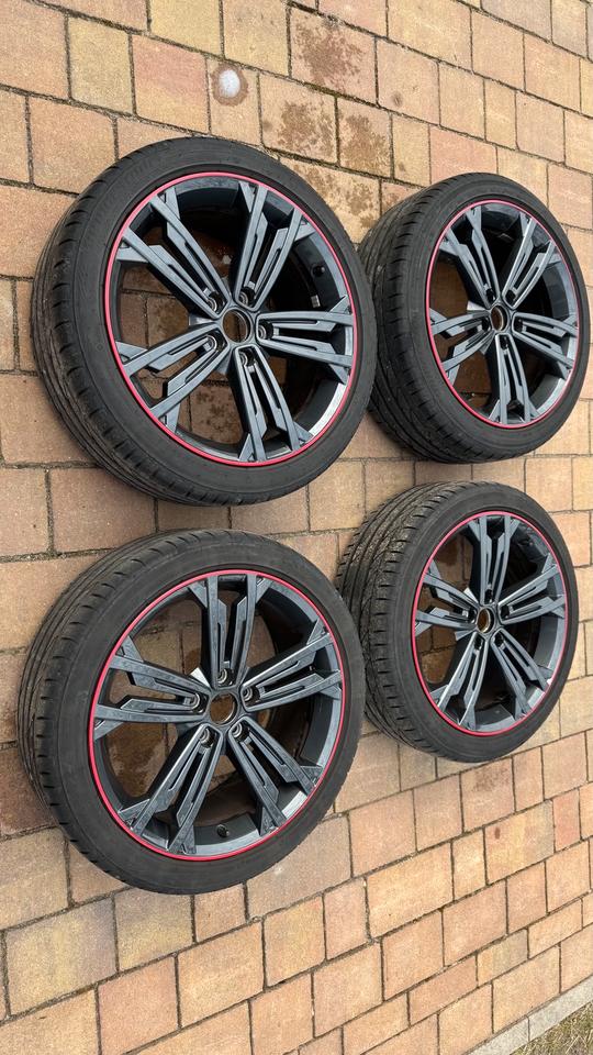 18“ 5 x 112 Räder Felgen VW Golf 7 GTI original mit Reifen in Lühmannsdorf