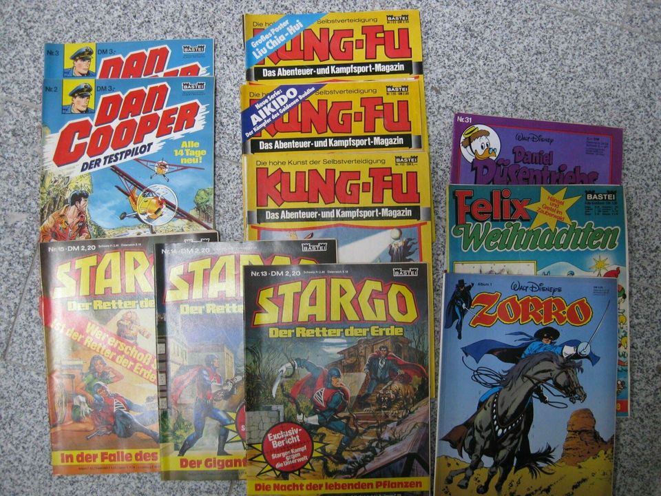 Verschiedene Comics 70er/80er Jahre Stargo usw in Standenbühl