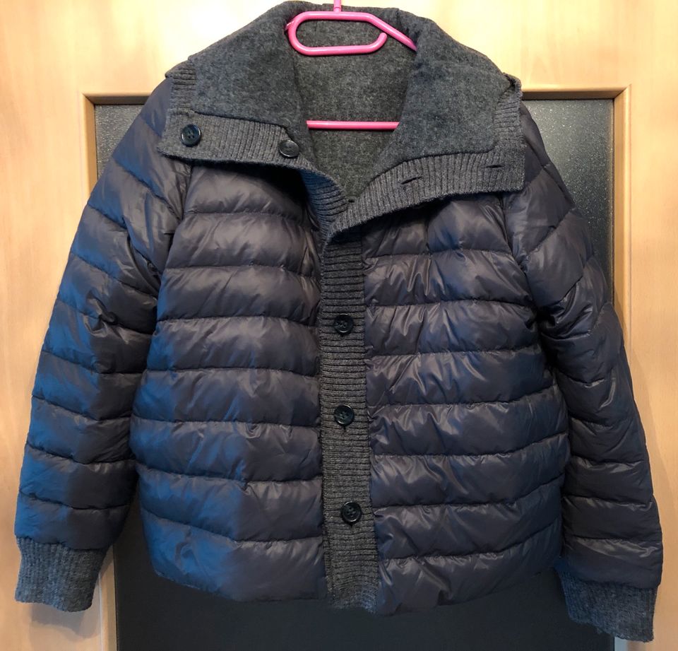 ESCADA Damen Winter-/Stepp-/Wendejacke (grau/schwarz, Gr. 44) in München