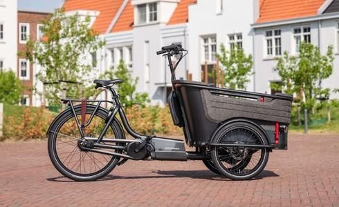 Bakfiets E-Lastenrad Batavus Fier E-Bakfiets sofort Lieferbar in Goch