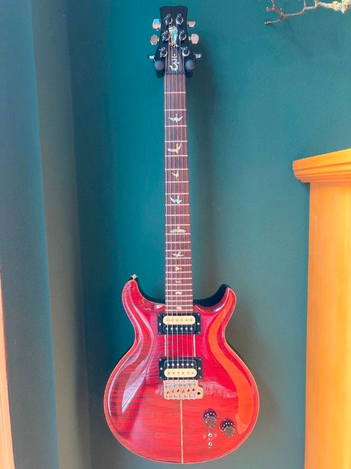 Paul Reed Smith PRS SANTANA I Black Cherry USA 1996 E-Gitarre in Unterföhring