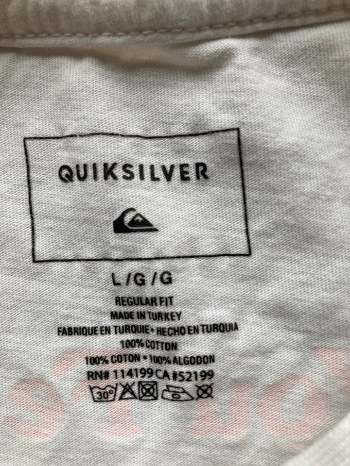 T-Shirt QuickSilver Gr. L How are you feeling today in Oppenheim