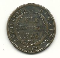 Haiti Münze 6 Centimes 1846 sehr schön Niedersachsen - Bad Harzburg Vorschau