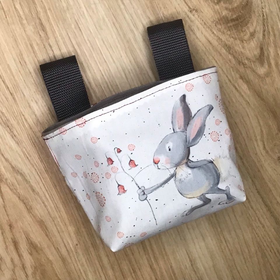 Lenkertasche für Dreirad oder Laufrad, Fuchs und Hase HANDMADE in Königheim