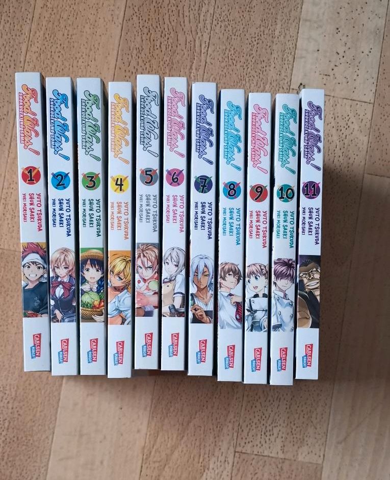 Shokugeki No Soma Band 1-11 in Recke