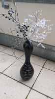 Deko Vase schwarz weiß Staubfänger ca. 47 cm zu verschenken Baden-Württemberg - Hechingen Vorschau