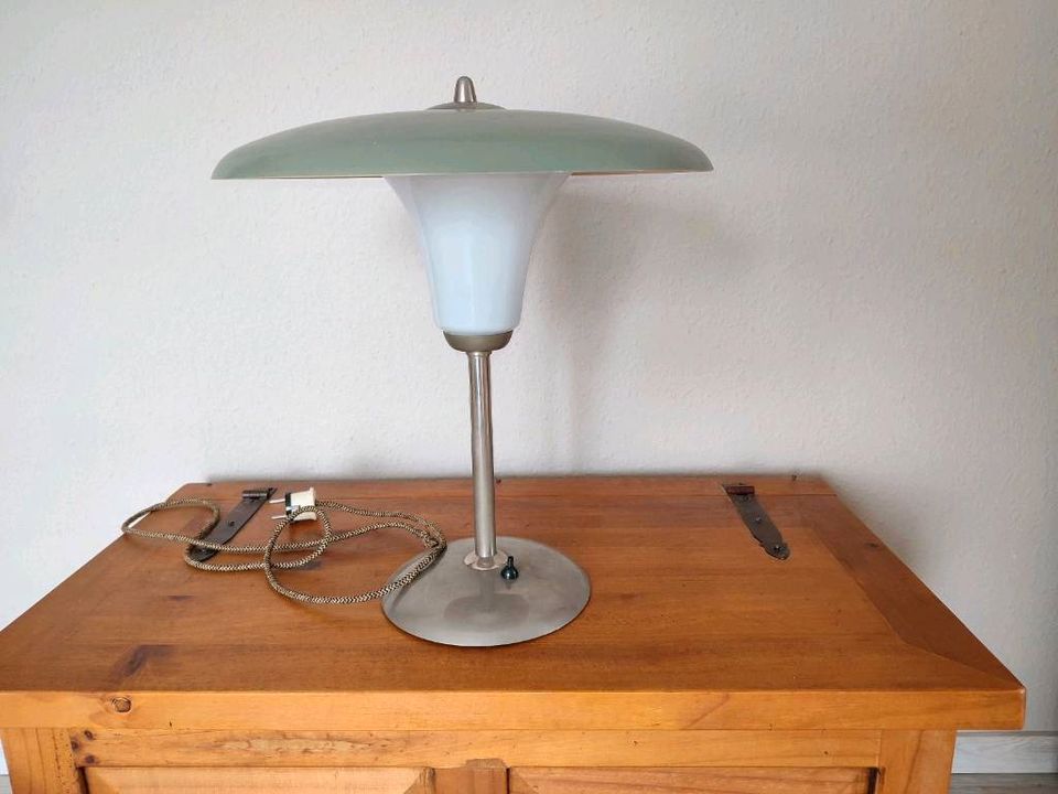 Tischlampe Bauhaus DDR Vintage Rarität selten in Worbis