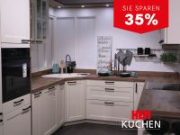 Häcker Landhausküche U-Form in Crema-Magnolie mit Elektrogeräten Baden-Württemberg - Crailsheim Vorschau