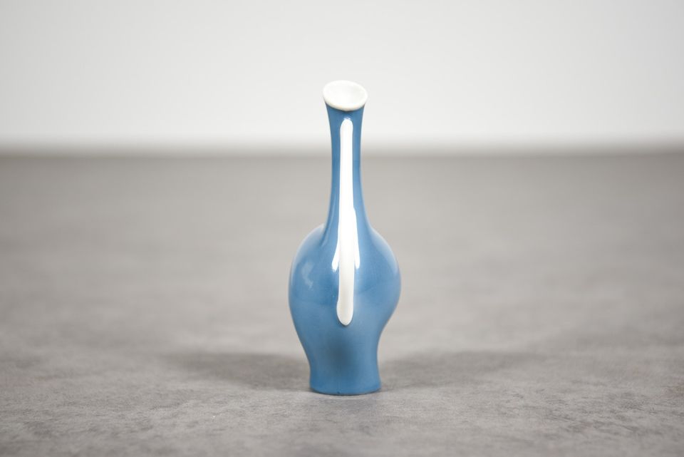 Rosenthal Schwangere Luise Vase 1950 blau / Fritz Heidenreich in Centrum