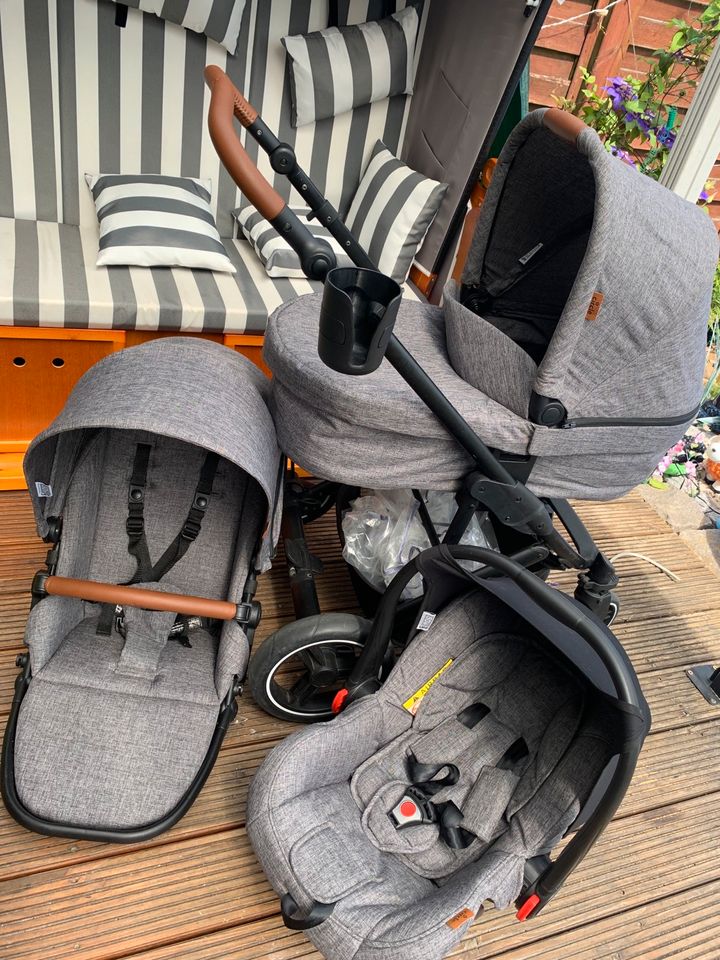 ABC Design 3in1 Kinderwagen-Set Catania 4 - Circle Edition in Emden