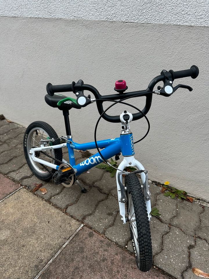 Kinderfahrrad Woom Bike 2 blau 14 Zoll in Augsburg