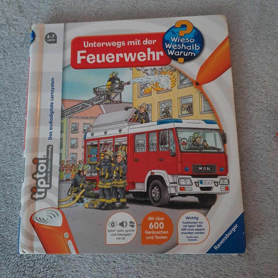 Tiptoi Buch- unterwegs mit der Feuerwehr in Breuberg