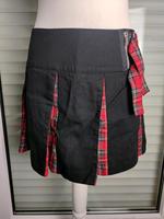 Schwarz Minirock Rock kariert Tartan S 36 M 38 L 40 EMP Gothic Nordrhein-Westfalen - Werl Vorschau