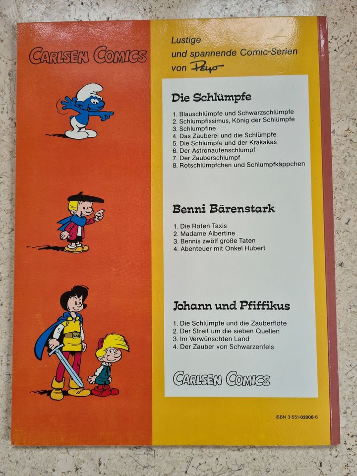 Rotschlümpfchen und Schlumpfkäppchen, Schlümpfe, Comic, 1980 in Waiblingen