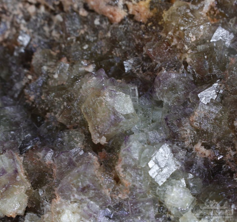 Mineralien Fluorit Quarz Großstufe Frohnau Schacht 78 Annaberg in Sehmatal-Cranzahl