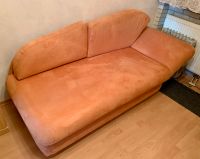 3-Sitzer-Couch, verstellbare Armlehe, Bettkasten + 2Kissen orange Nordrhein-Westfalen - Eschweiler Vorschau