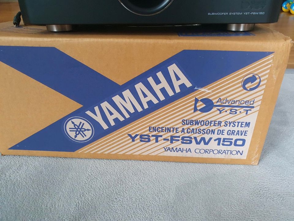 Yamaha Soundbar HYT 4070 mit Subwoofer YST FSW 150 in Germering