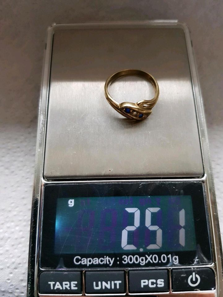 585 Karat Gelbgoldringe+Anhänger 4Gold Ringe 12.45 Gramm Gelbgold in Bochum