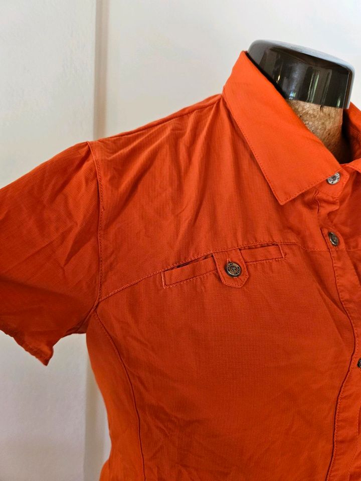 Millet Sport Bluse Wanderbluse Funktionsmaterial orange in Zwickau