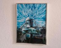 Bild Star Wars Mandalorian Baby Yoda Leinwand Mandalorianer Kiel - Schreventeich-Hasseldieksdamm Vorschau