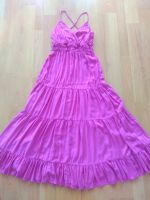 Maxi Kleid Lang Stufenkleid Volants Sommer Pink Magenta Gr.M Baden-Württemberg - Villingen-Schwenningen Vorschau