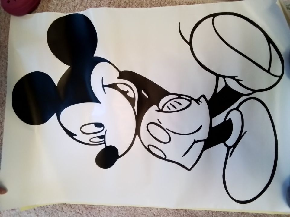 2 (Wand-) Sticker groß Mickey Maus neu in Hessen - Kronberg im