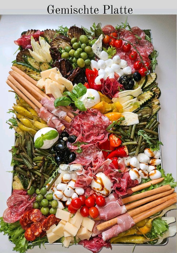 Antipasti / Vorspeisenplatte für eure Party.Catering,Partyservice in Wiesbaden