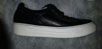 Gabor Leder Sneaker / Halbschuh, 40, schwarz Sachsen-Anhalt - Magdeburg Vorschau