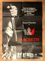 Original Kinoposter "MACBETH" (1972!), druckfrisch! Bayern - Freising Vorschau