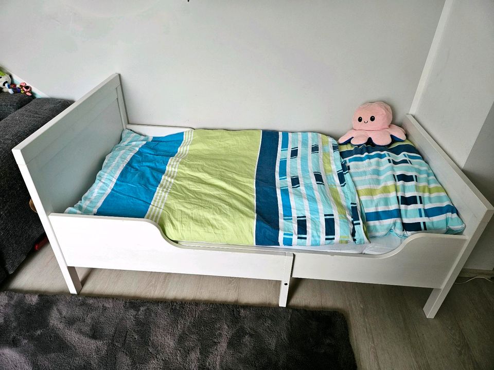 Ikea SUNDVIK Kinderbett Bett weiß mitwachsend in Dortmund
