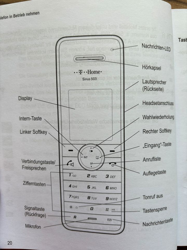 ISDN Funkttelefon vtech t Home Sinus A502i DECT Telefon in Eging am See