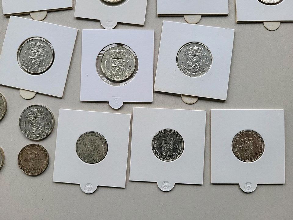 Silber Münzen Konvolut Kolonien Niederlande Indien in Hettenleidelheim