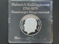 Silbermedaille 1977 Hamburger Bürgermeister Heinrich Kellinghusen Schleswig-Holstein - Henstedt-Ulzburg Vorschau