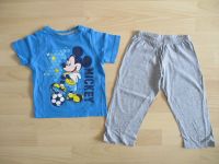 Schlafanzug "Disney - Micky Mouse", blau-grau, Gr. 86/92 Bayern - Niederwerrn Vorschau