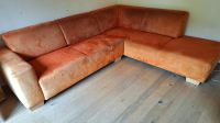 Sofa, Couch, orange Wandsbek - Hamburg Bramfeld Vorschau
